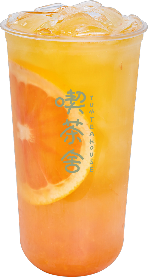 西柚晶球綠茶 Grapefruit Green Tea with Jelly Ball