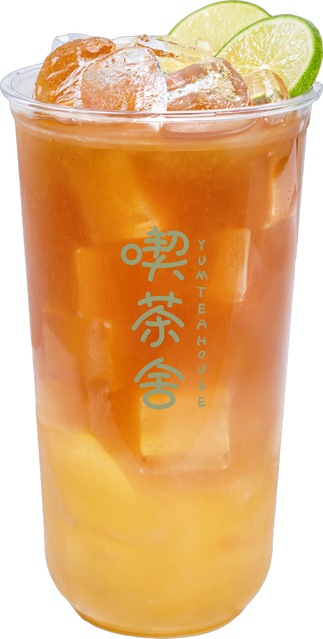 檸檬愛玉烏龍 Lemon Oolong Tea with Aiyu Jelly